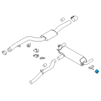 OEM BMW 530e Swing Support Diagram - 18-30-8-635-587