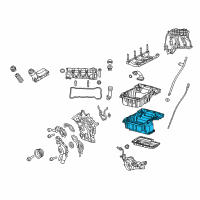 OEM 2015 Jeep Cherokee Pan-Engine Oil Diagram - 68161415AA