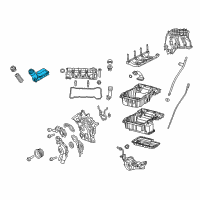 OEM 2018 Ram ProMaster 3500 ENGINE OIL FILTER Diagram - 68310865AF