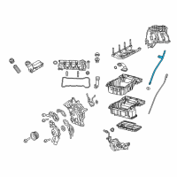 OEM 2016 Jeep Cherokee Tube-Engine Oil Indicator Diagram - 68105199AC