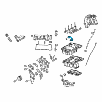 OEM 2021 Jeep Cherokee Tube-Oil Pickup Diagram - 4893321AC