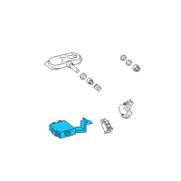 OEM Toyota Avalon Control Module Diagram - 89769-07030