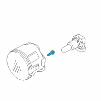 OEM Nissan Armada Screw Diagram - 01115-00271