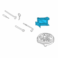 OEM Kia Optima Jack Assembly Diagram - 09110B1000