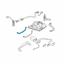 OEM 2008 Pontiac Grand Prix Strap Diagram - 15211430