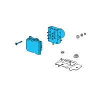 OEM GMC Acadia Limited Modulator Valve Diagram - 20761343