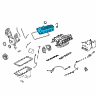 OEM 2007 Lincoln Mark LT Valve Cover Diagram - 9L1Z-6582-C