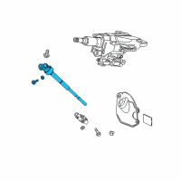 OEM Acura Joint A Complete , Steering Diagram - 53319-SZN-A01