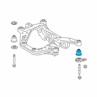 OEM Toyota Mount Cushion Diagram - 52275-0R010