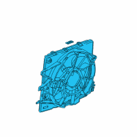 OEM Chevrolet Camaro Fan Assembly Diagram - 84310377