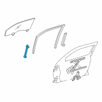 OEM 2006 Lexus GS300 Frame Sub-Assy, Front Door, Front Lower LH Diagram - 67402-30250