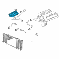 OEM 1999 Chevrolet Corvette Reservoir Diagram - 10405218