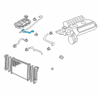 OEM 2001 Chevrolet Corvette Hose Diagram - 10229491