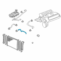 OEM 2004 Chevrolet Corvette Hose Diagram - 12557352