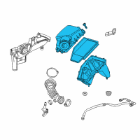 OEM 2019 Buick Regal Sportback Air Cleaner Assembly Diagram - 84179808