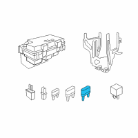 OEM 2007 Chrysler 300 Breaker-Circuit Diagram - 56021543