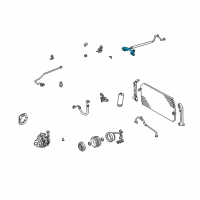 OEM 1997 Lexus ES300 Hose, Suction Diagram - 88712-33080