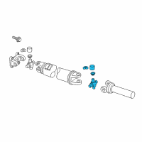 OEM 1993 Ford F-150 U-Joint Kit Diagram - BC3Z-4635-A