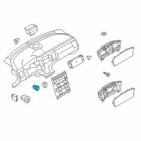 OEM 2010 Ford Flex Tail Gate Switch Diagram - DA8Z-432A38-AA