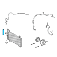 OEM Toyota Yaris iA Drier Diagram - 88474-WB001