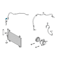 OEM 2020 Toyota Yaris Pressure Sensor Diagram - 88719-WB001