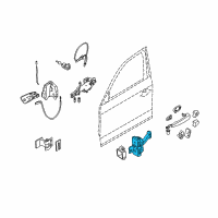 OEM 2011 BMW 335i Front Door Brake Diagram - 51-21-7-259-243