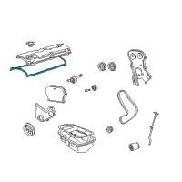 OEM 2004 Chrysler PT Cruiser Gasket-Cylinder Head Cover Diagram - 4781639AC