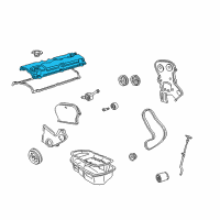 OEM 2001 Chrysler Sebring Cover Cylinder Head Diagram - 4792807AA