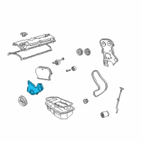 OEM Dodge Cover-Timing Belt Diagram - 4663459AD