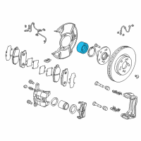 OEM Acura RDX Bearing Assembly, Front Hub (Ntn) Diagram - 44300-T0G-951