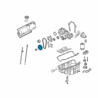 OEM Buick Rendezvous Crankshaft Balance Diagram - 12621646