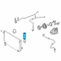 OEM 2000 Toyota Corolla Drier Diagram - 88471-38010