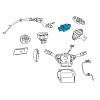 OEM 2018 Ram ProMaster 2500 Sensor-Acceleration Diagram - 68074146AA