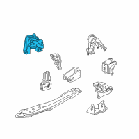 OEM 2004 Toyota Celica Side Mount Diagram - 12305-22290