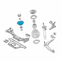 OEM 1997 BMW 328i Guide Support Diagram - 31-33-6-779-613