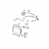 OEM Pontiac Sunfire Outlet Pipe Seal Diagram - 3522676