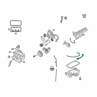 OEM Chrysler Pacifica Tube-Oil Pickup Diagram - 4892275AB