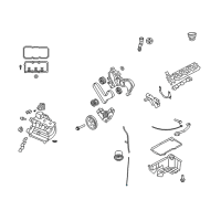 OEM 2009 Chrysler Town & Country Indicator-Engine Oil Level Diagram - 4593604AA
