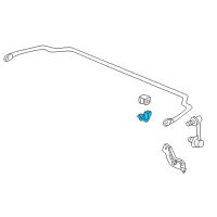 OEM 2016 Honda CR-V Holder, Stabilizer Bush Diagram - 52308-SZ5-000