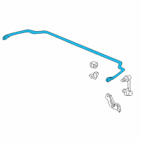 OEM Acura Spring, Rear Stabilizer Diagram - 52300-SEC-A01