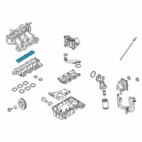 OEM Ford Edge Gasket Diagram - 7T4Z-9H486-DA