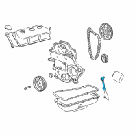 OEM 2000 Dodge Grand Caravan Indicator-Engine Oil Level Diagram - 4694325AC
