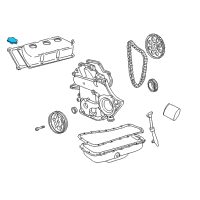 OEM Jeep Grand Cherokee L Cap-Oil Filler Diagram - 53013775AB