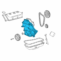 OEM 2007 Chrysler Town & Country CVR Pkg-Engine Timing Diagram - 5137544AE