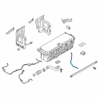 OEM BMW 740Li Line, Equipotential Bonding Diagram - 61-25-7-613-229