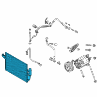 OEM 2015 Ford Escape Condenser Diagram - CV6Z-19712-H