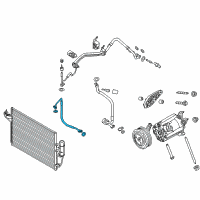 OEM 2016 Ford Escape Discharge Line Diagram - CV6Z-19972-F