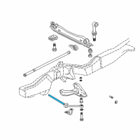 OEM 2001 Chevrolet S10 Stabilizer Bar Diagram - 15757615