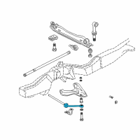 OEM 2000 Oldsmobile Bravada Insulator-Front Stabilizer Shaft *Orange Diagram - 15697727