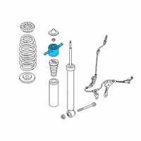 OEM Hyundai Veloster N Bracket-Shock ABSORBER MTG Diagram - 55330-S0000